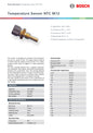 Bosch fluid temperature sensor M14×1.5